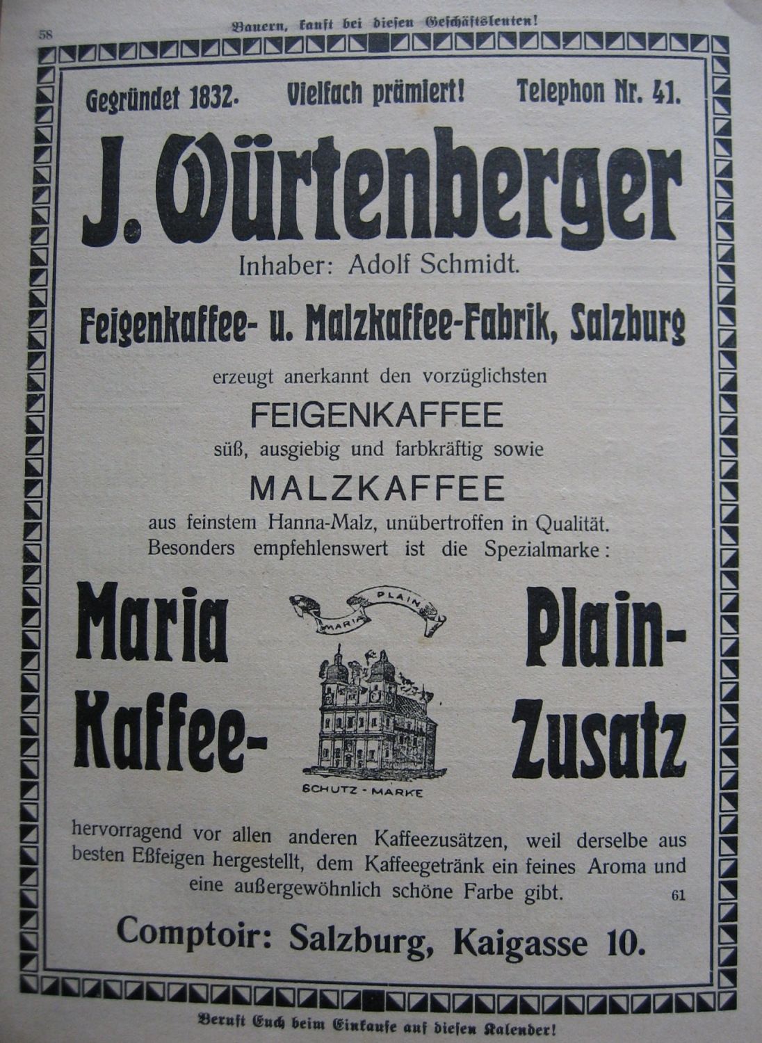 Kaffeewerbung