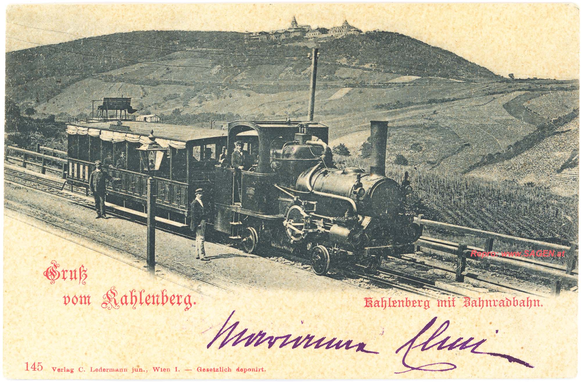 Kahlenberg mit Zahnradbahn