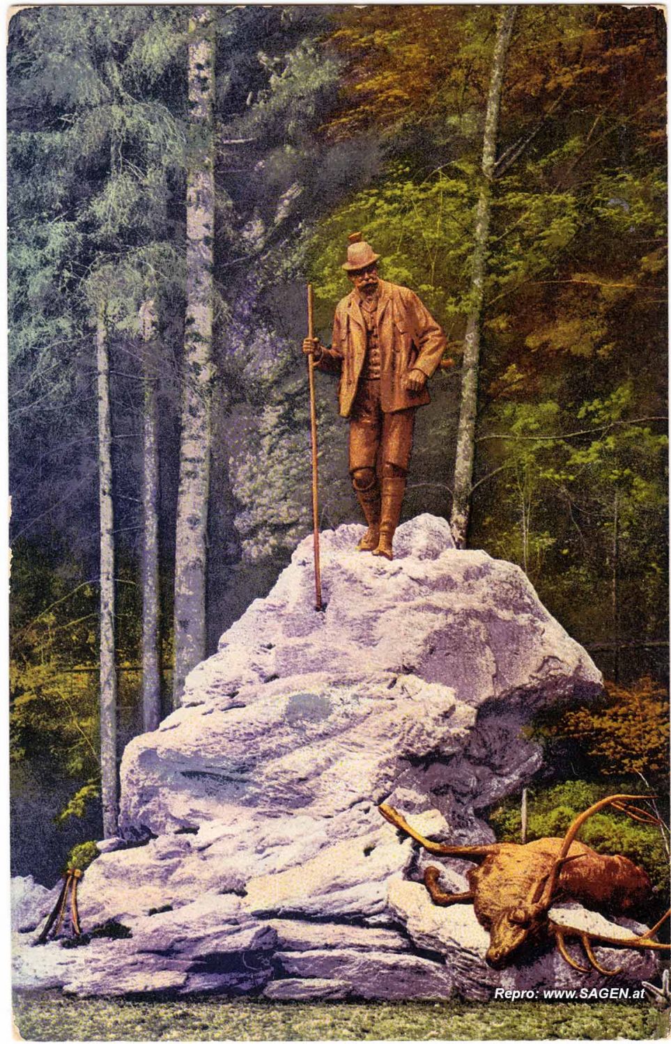 Kaiser Franz Josef Jagd-Denkmal in Bad Ischl