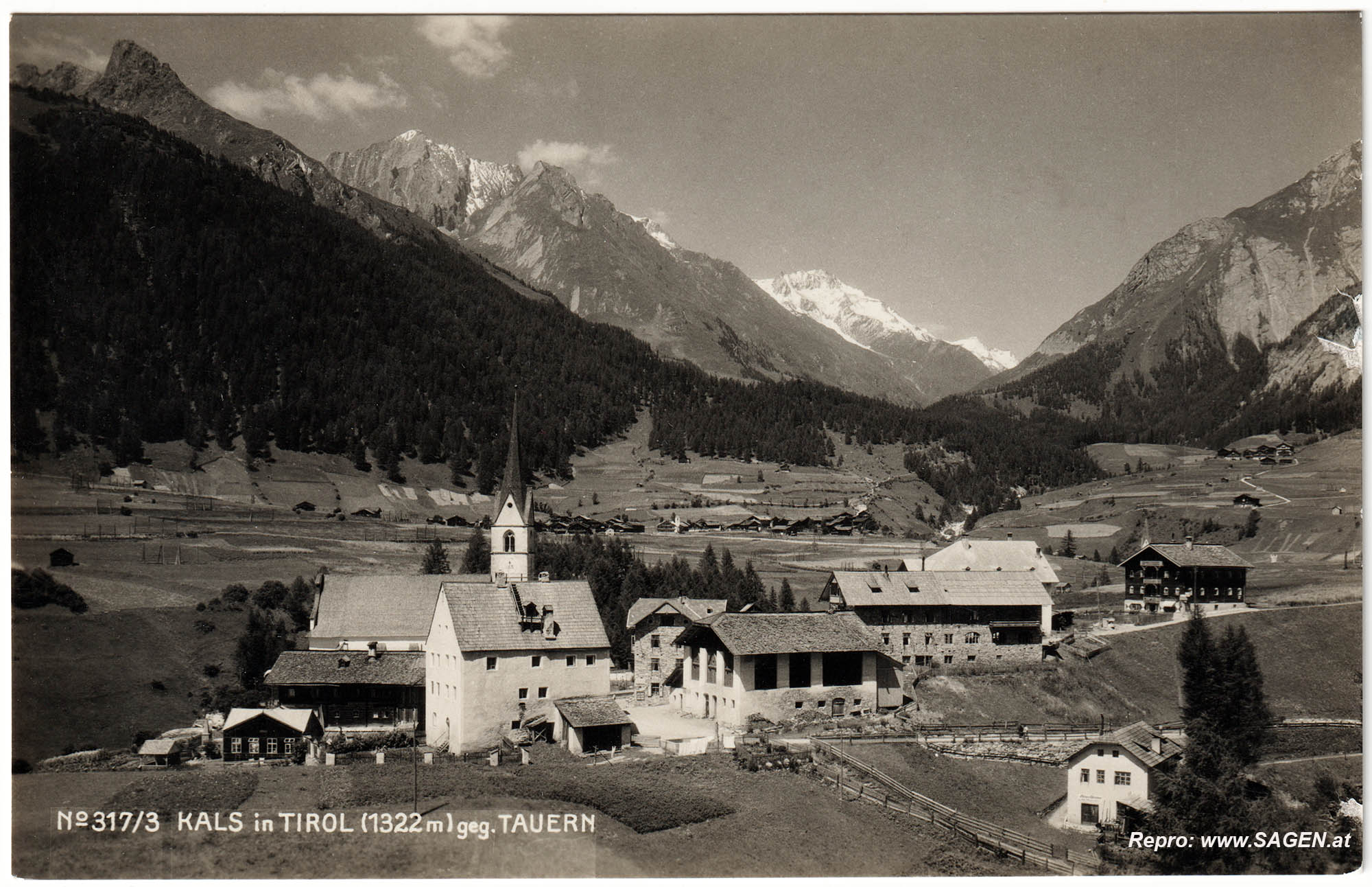 Kals am Großglockner um 1950