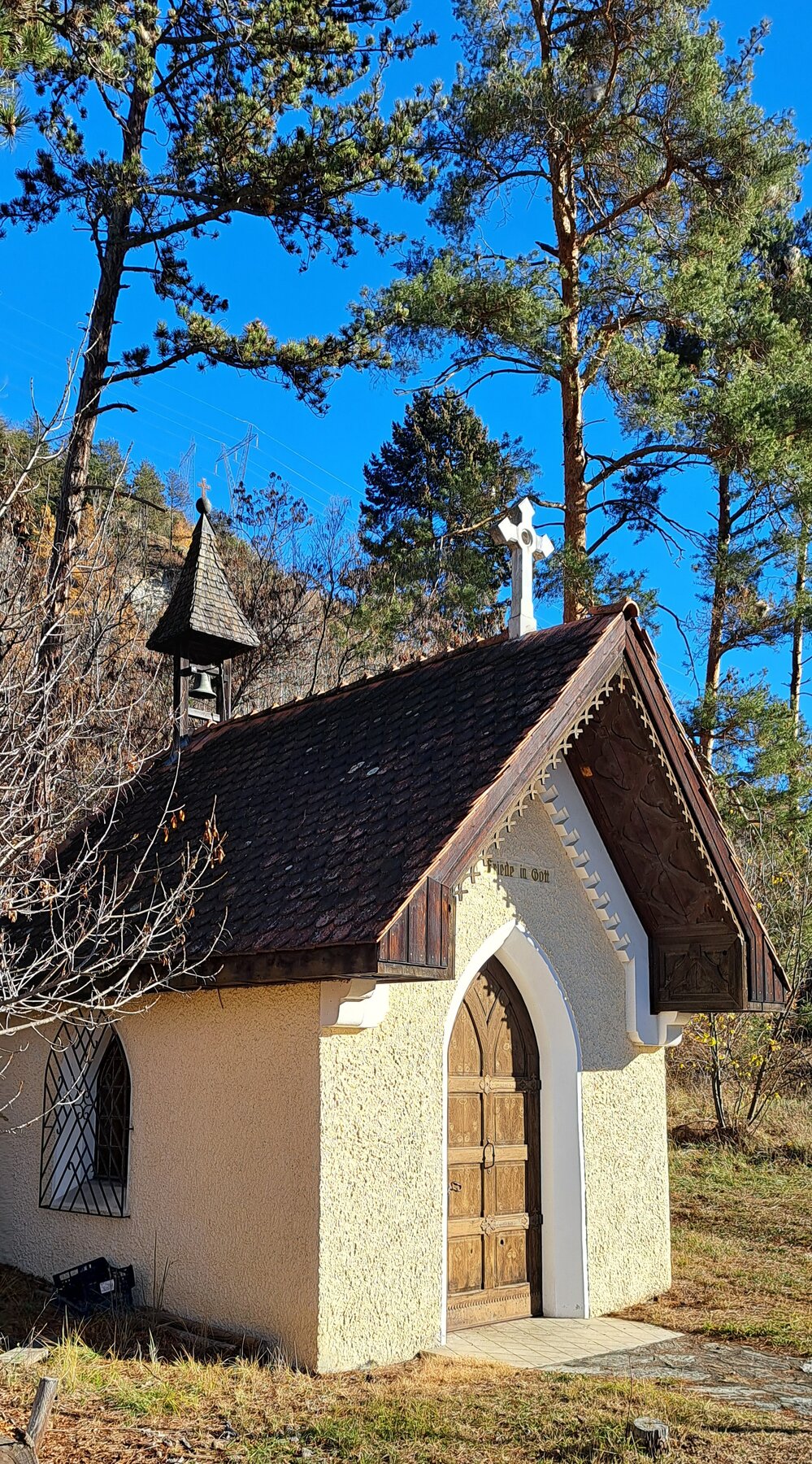 Kapelle beim Soldatenfriedhof Spondinig