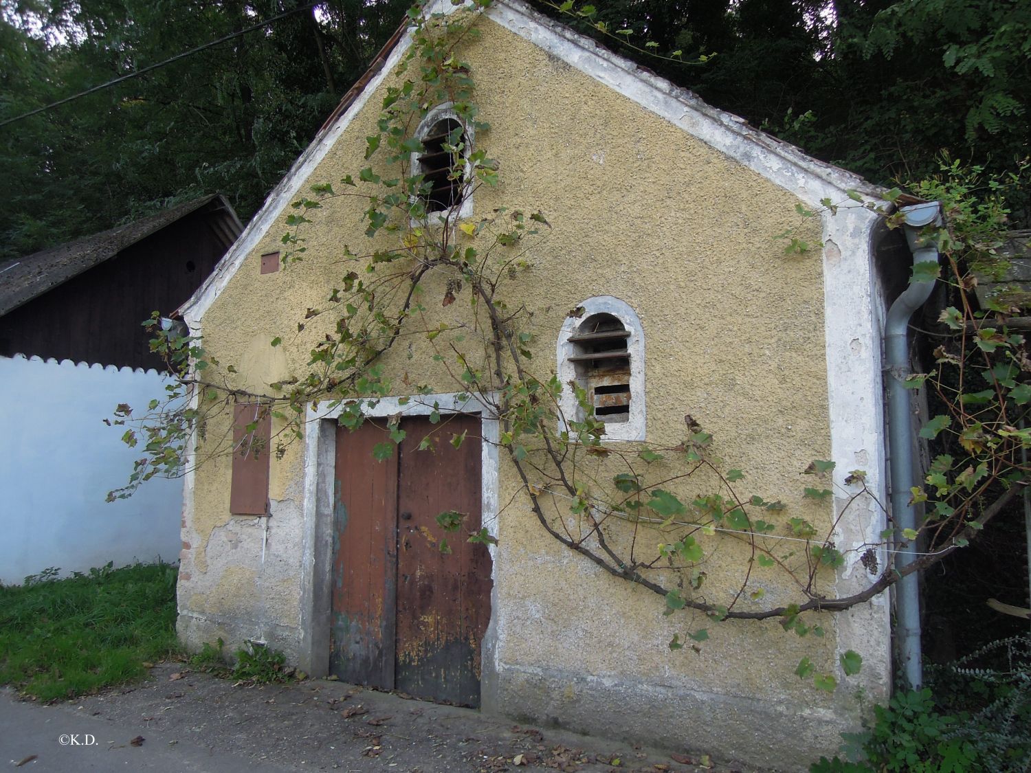 Kellergasse am Eichberg (Niederösterreich)