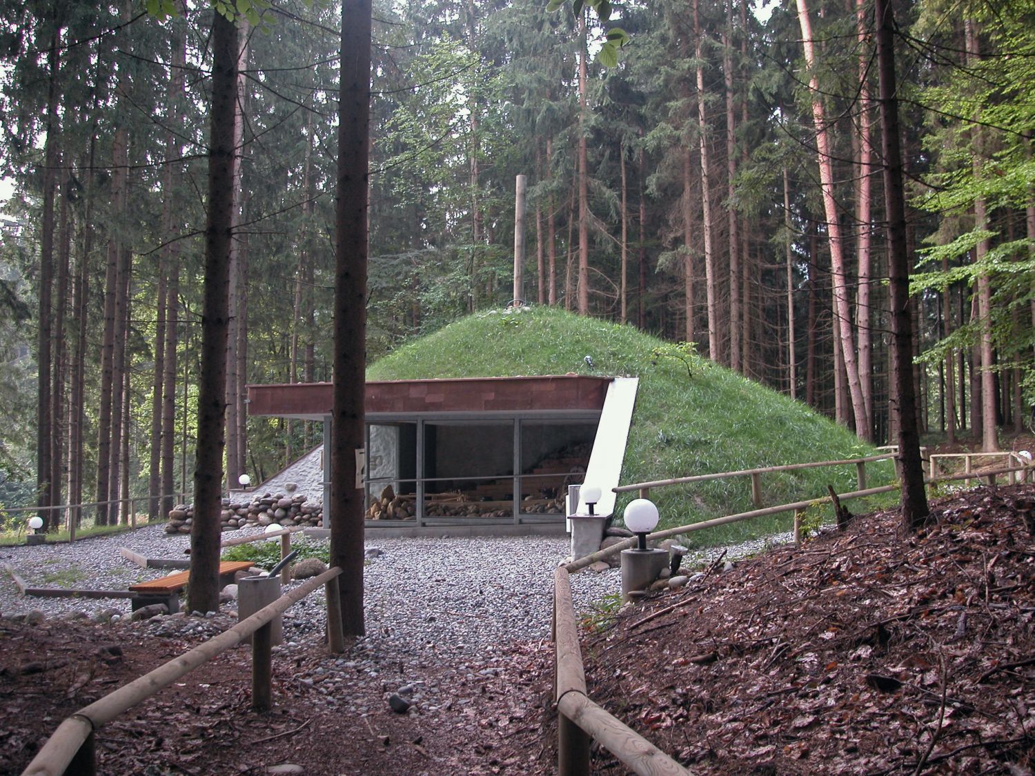 Keltisches Grab in Frög in Kärnten