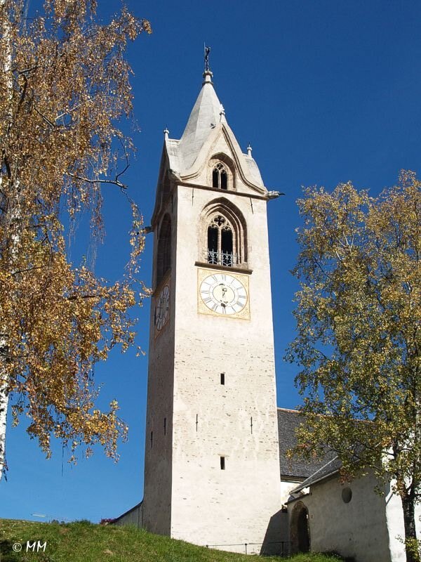 Kirchturm Serfaus, Wallfahrtskirche Mariä Opferung