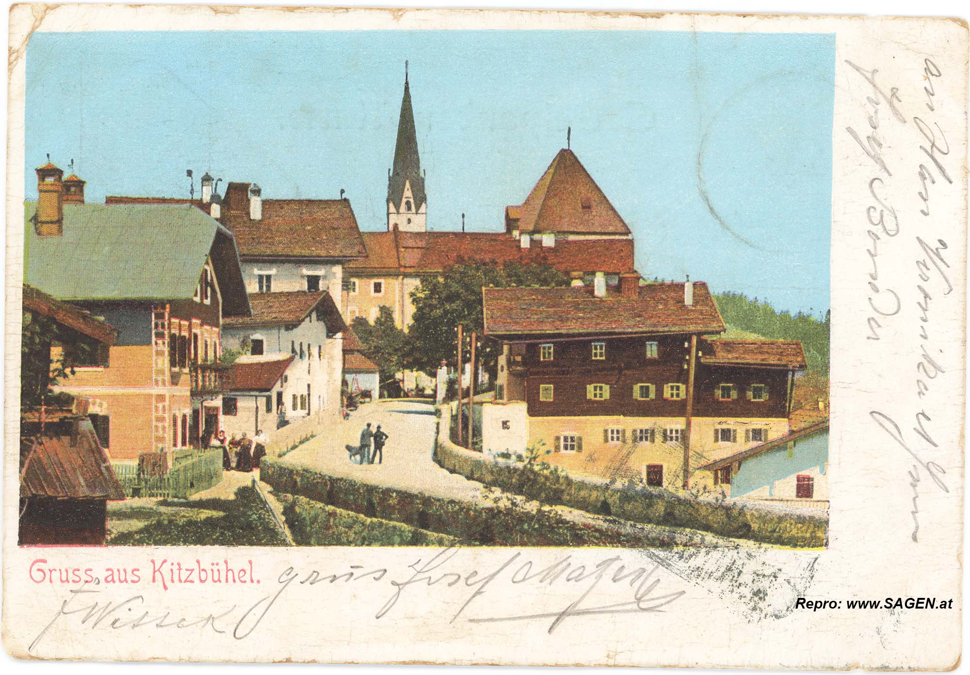 Kitzbühel um 1900