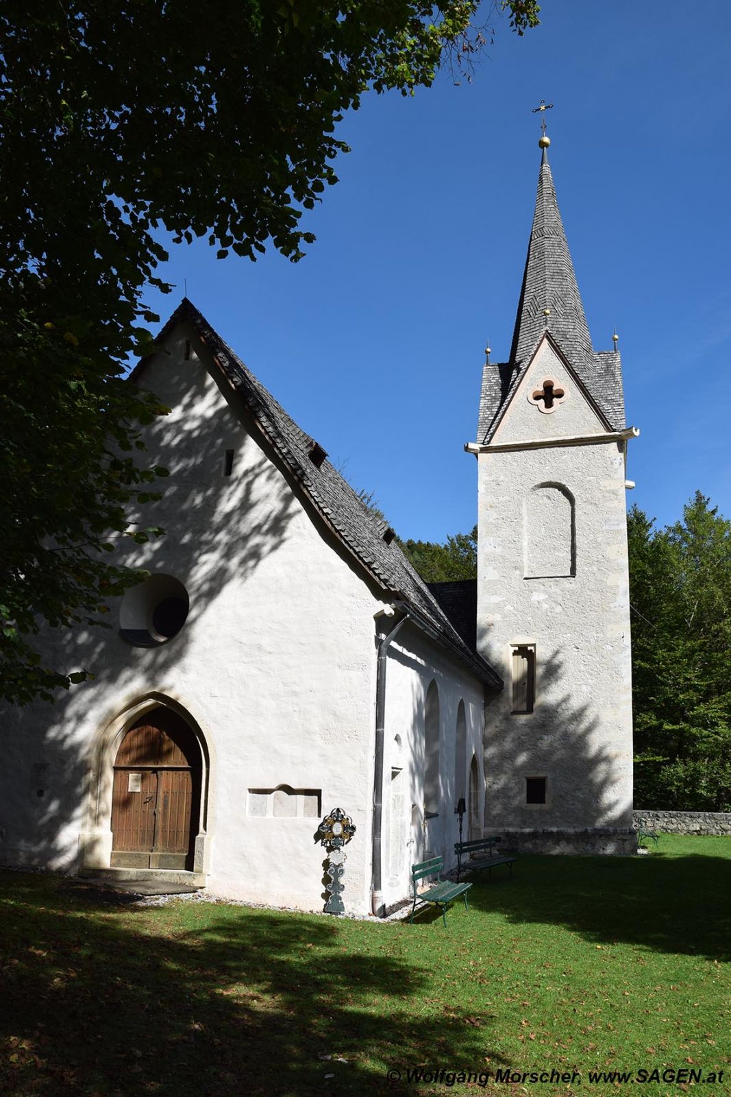 Kloster Georgenberg, Kirche Maria unter der Linde