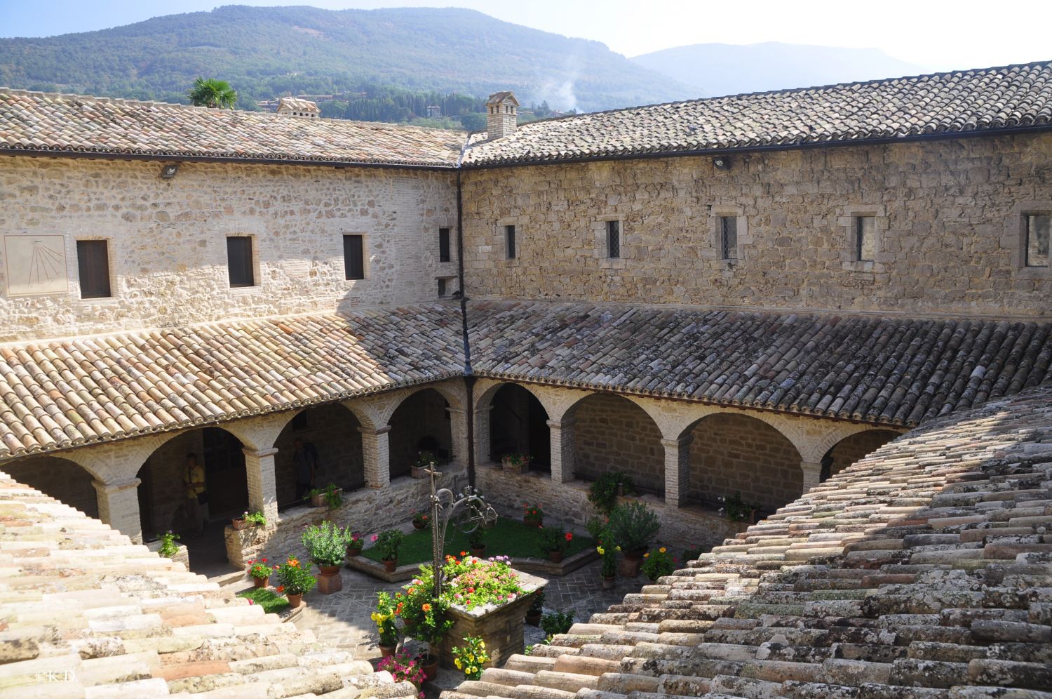 Kloster San Damiano in Assisi - Kreuzgang