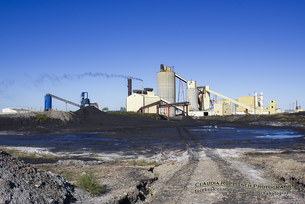 Kohlenmine in Bienfait, Saskatchewan
