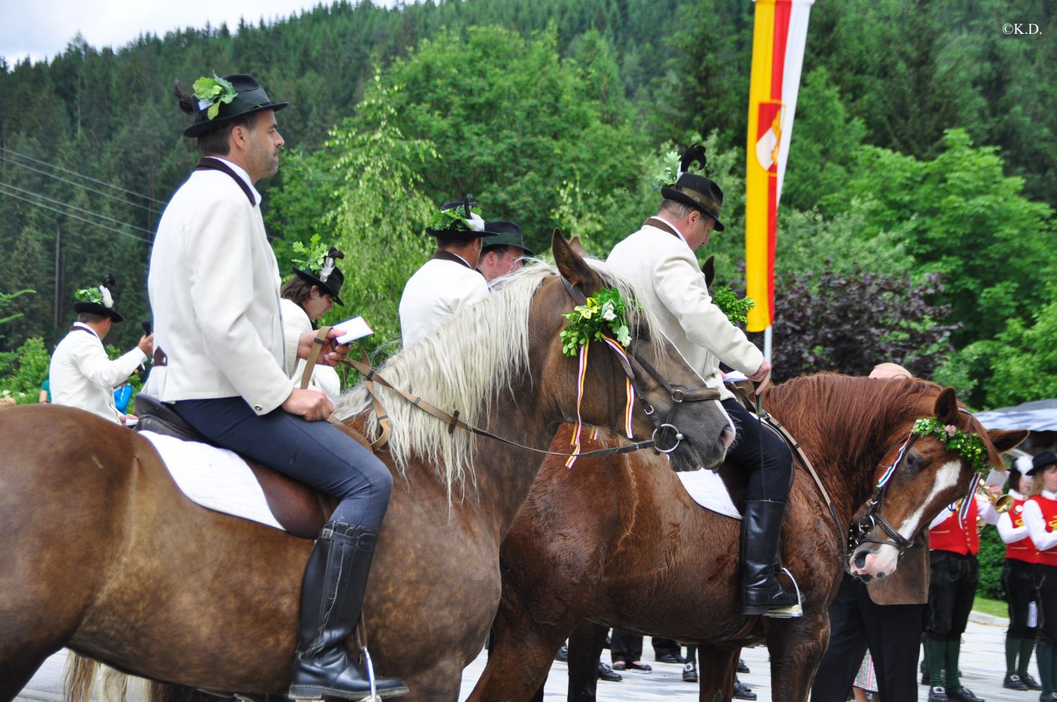 Kranzlreiten in Weitensfeld (Gurktal-Kärnten)