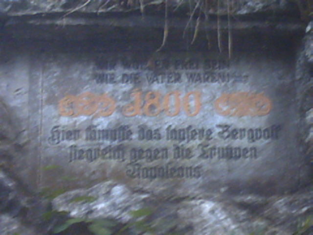 Kriegerdenkmal 1800 Melleck Bodenberg Schneizlreuth