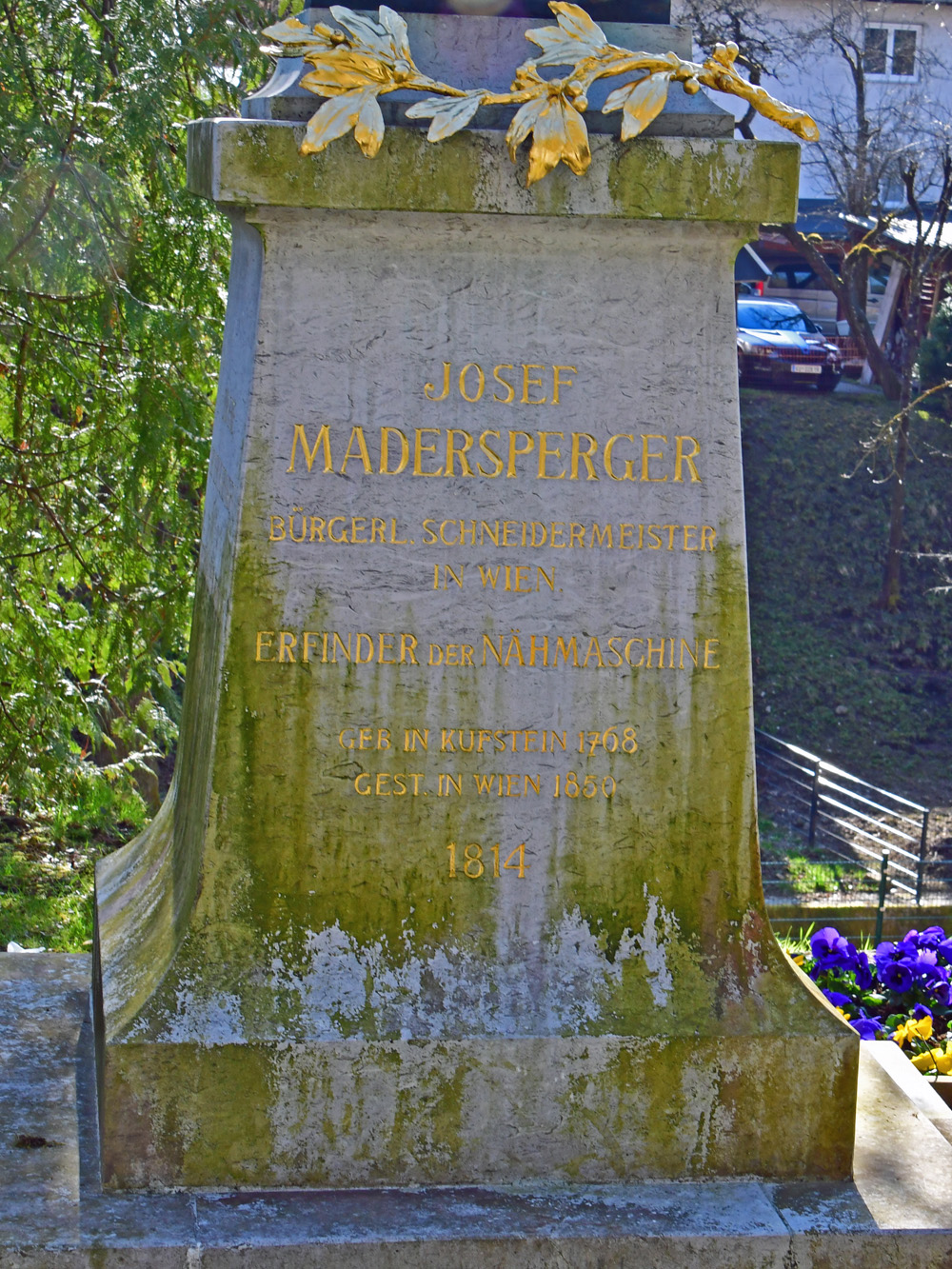 Kufstein, Kienberg, Madersperger Denkmal