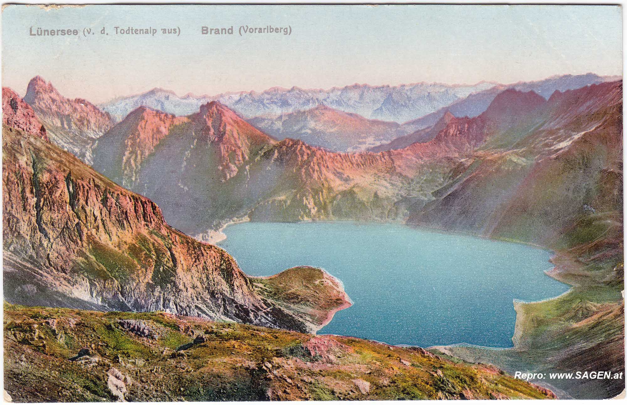 Lünersee um 1910