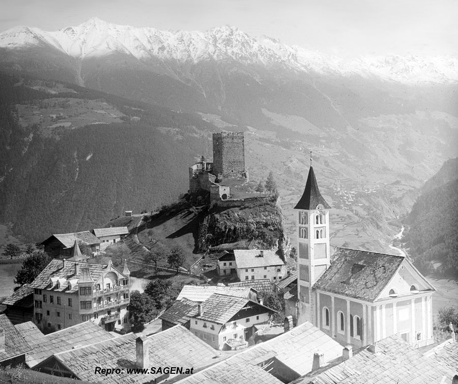 Ladis und Ruine Laudeck