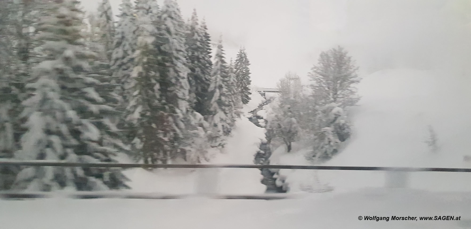 Langen am Arlberg, Schnee