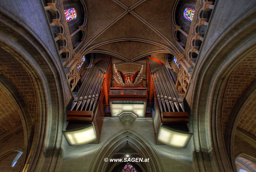 Lausanne Orgel der Kathedrale