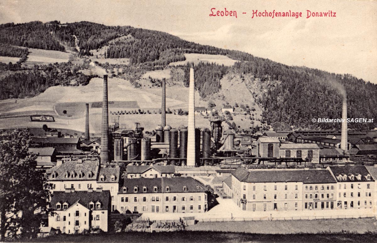 Leoben - Hochofenanlage Donawitz