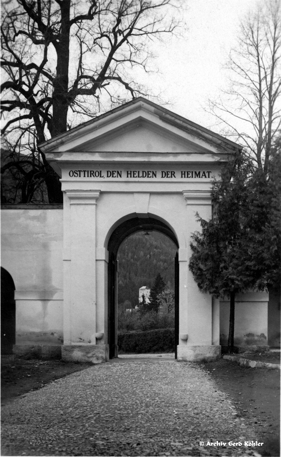 Lienz Kriegerdenkmal 1926