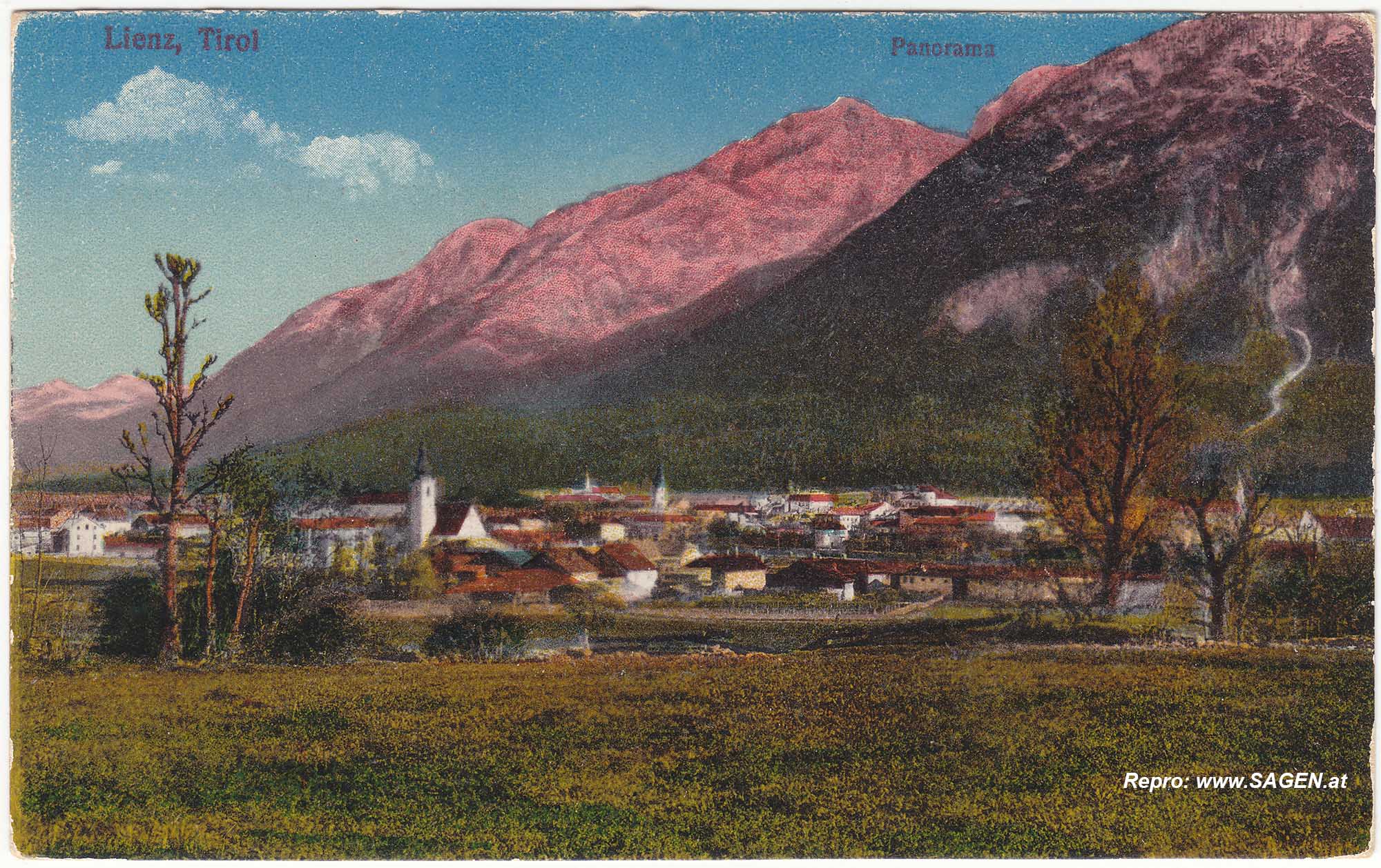 Lienz, Tirol. Panorama.