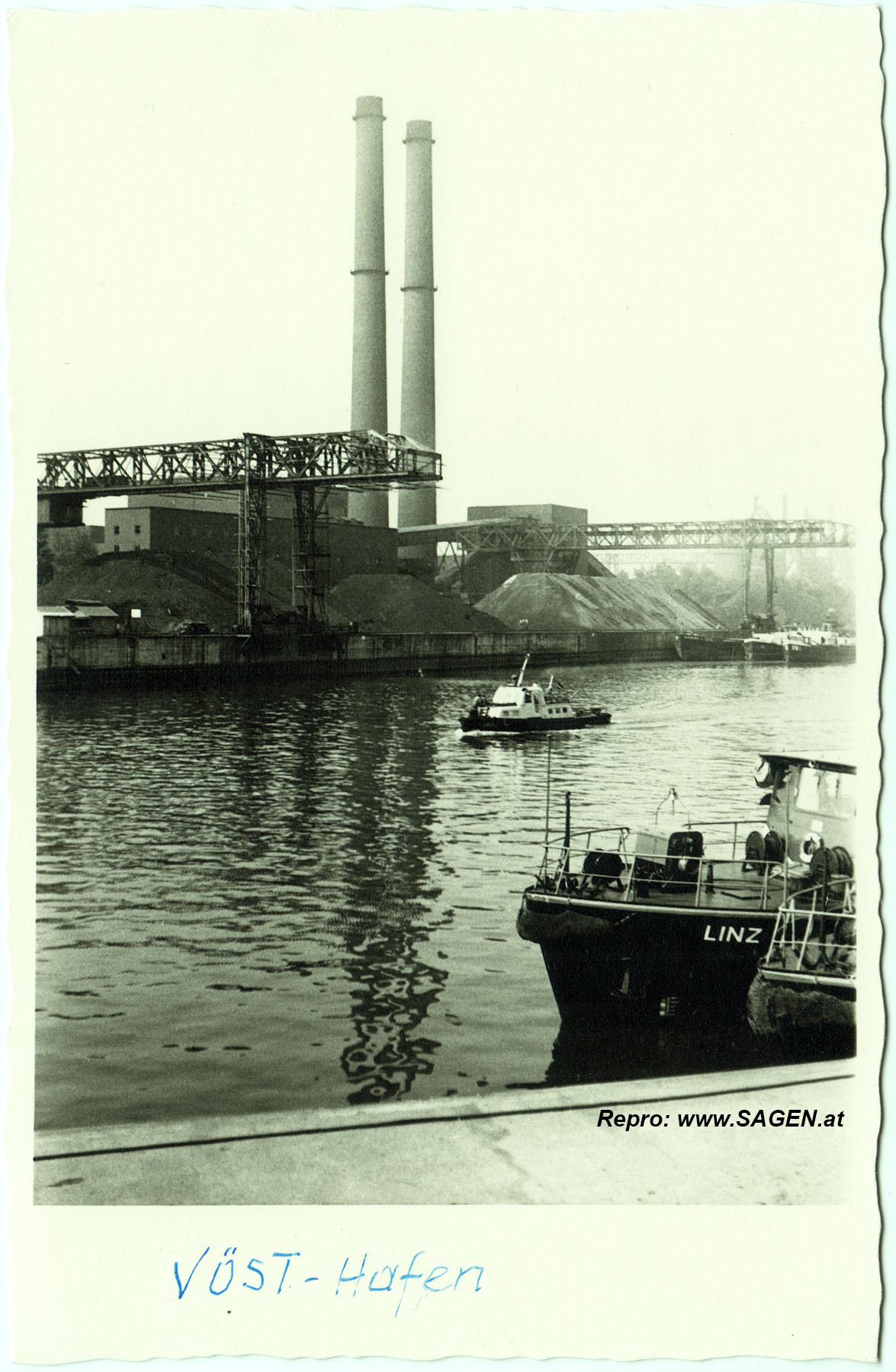 Linz Vöst-Hafen 1967