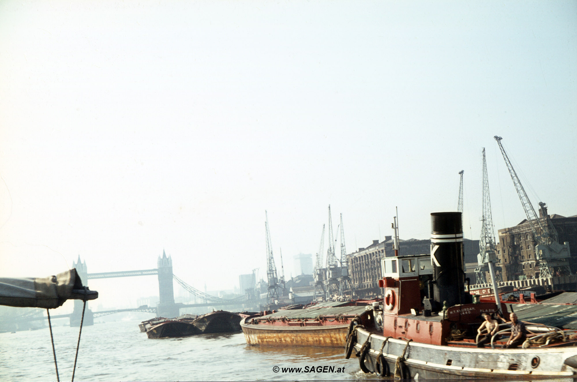 London 1968, Hafen und Tower Bridge