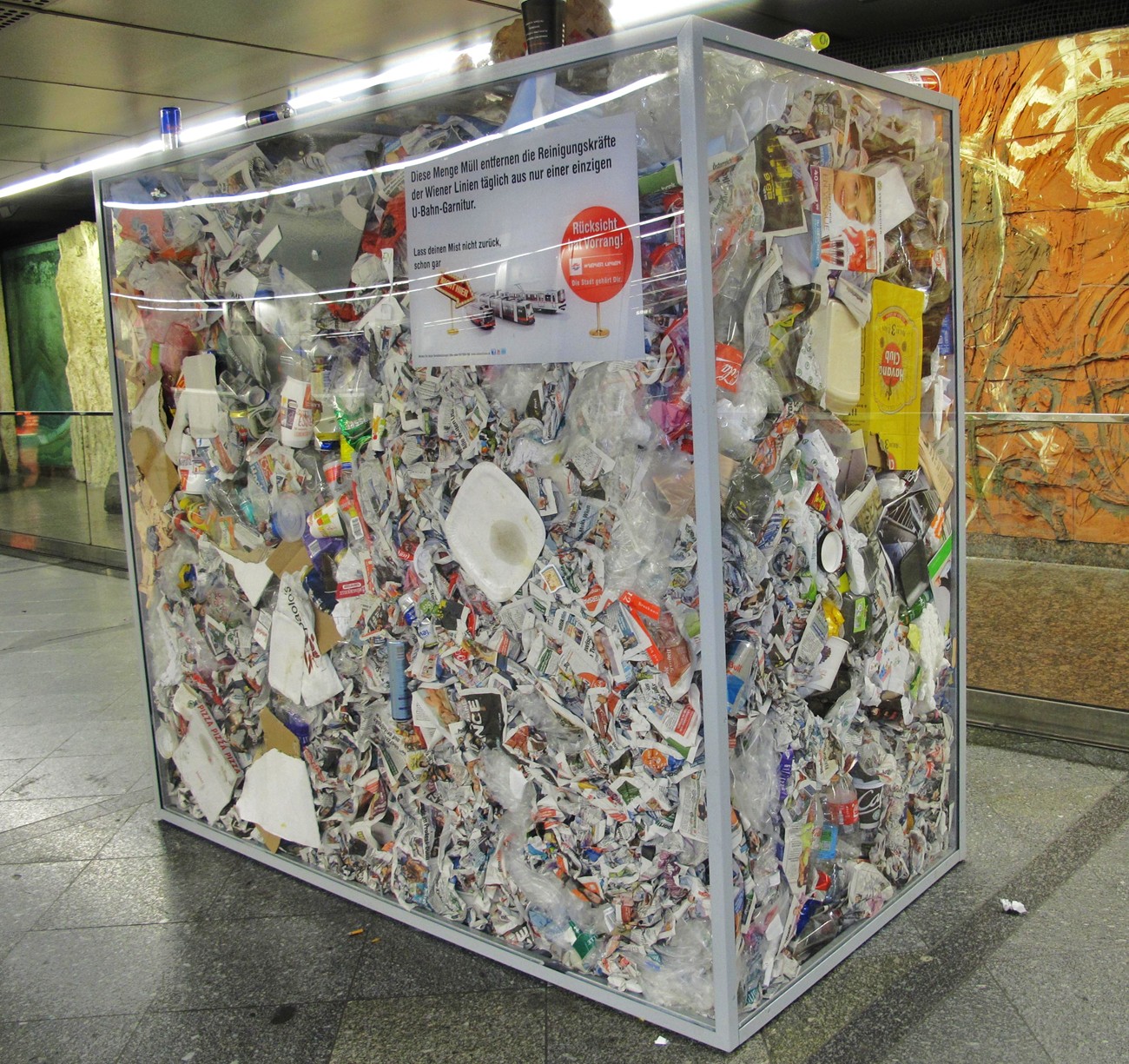 Müll-Ausstellung
