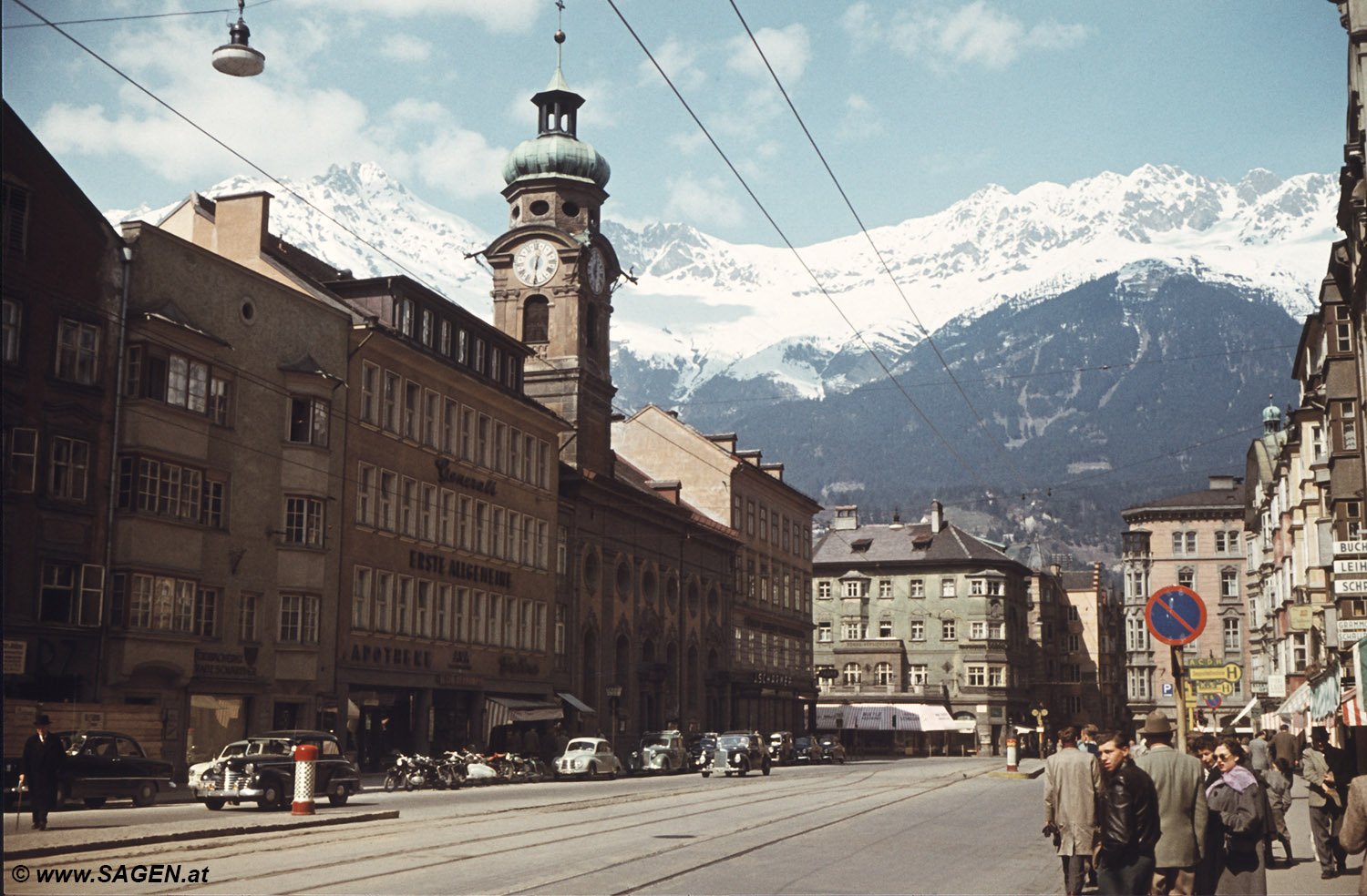 Maria-Theresien-Straße 1960er-Jahre