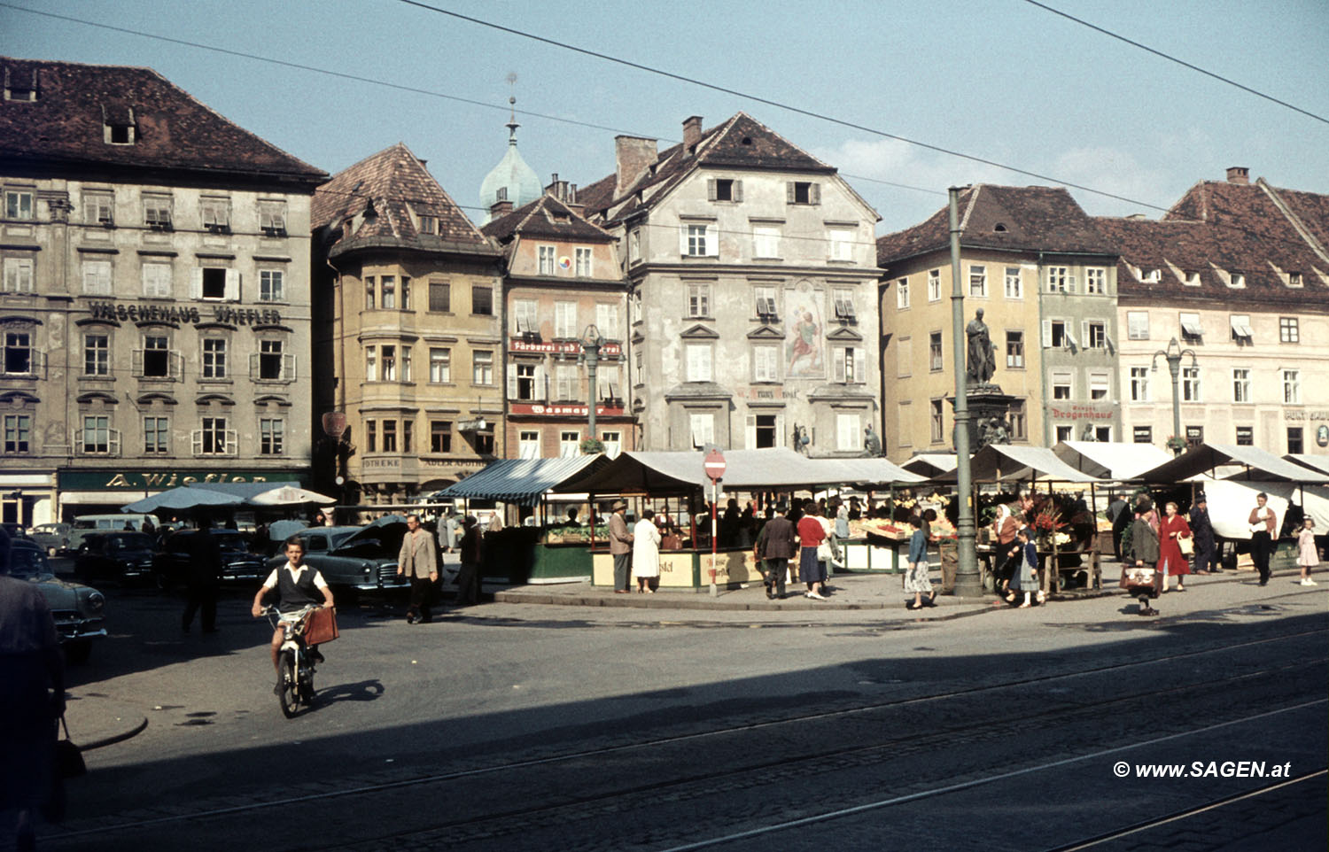 Markt in Graz 1967