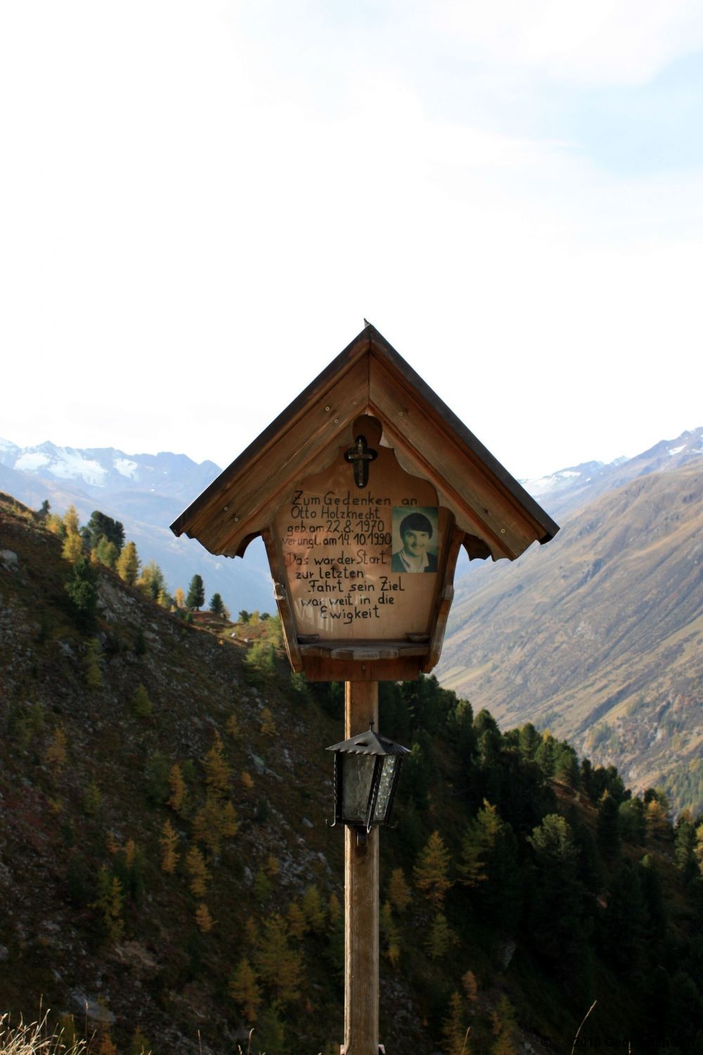 Marterl an der Straße zum Timmeljoch- Südtirol