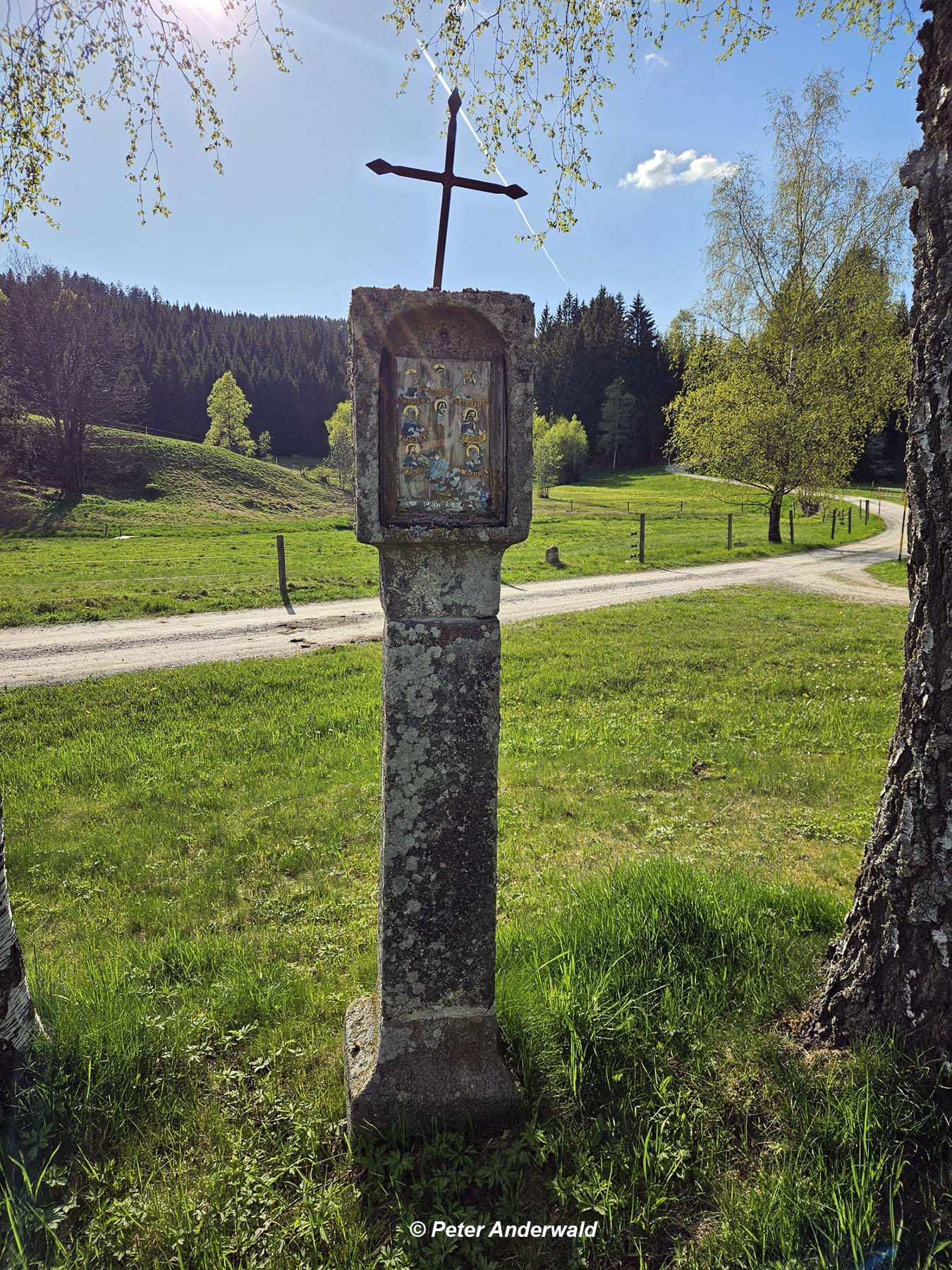 Marterl zwischen Freistadt und Karlstift