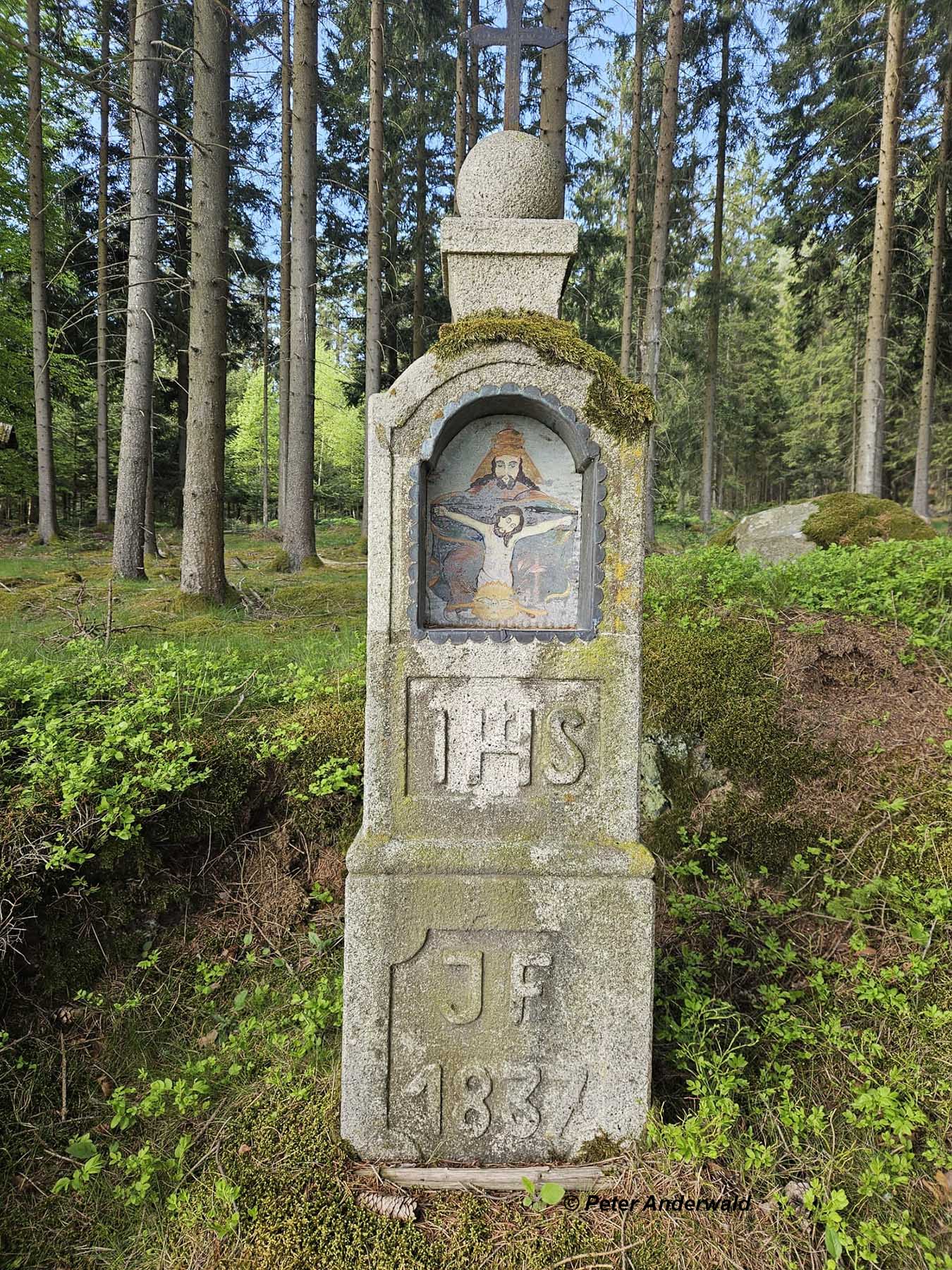 Marterl zwischen Freistadt und Karlstift