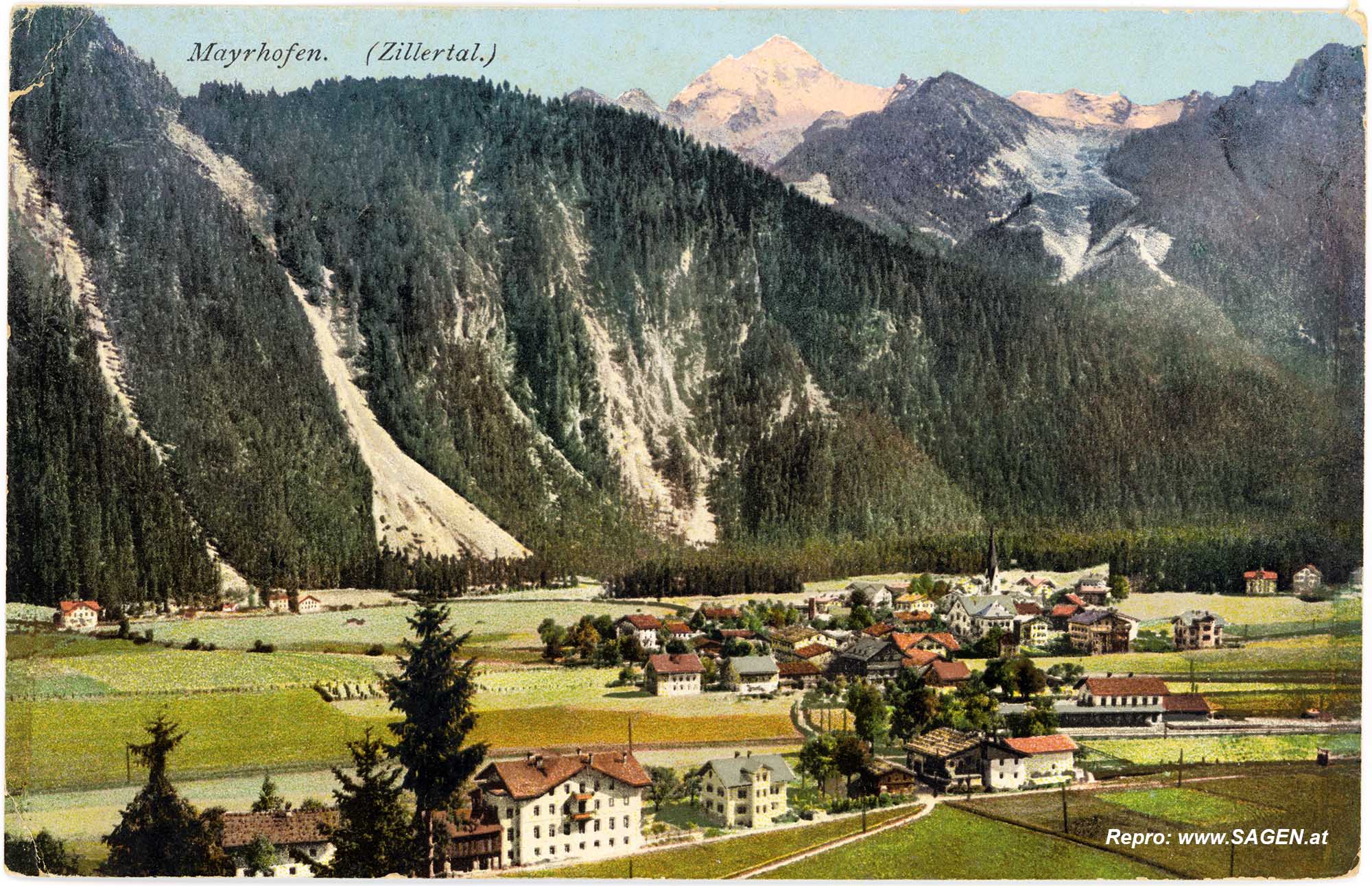 Mayrhofen im Zillertal 1909