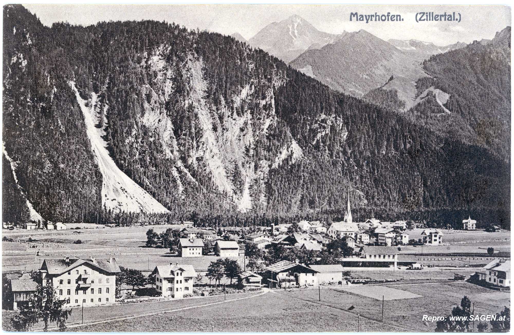 Mayrhofen im Zillertal um 1910