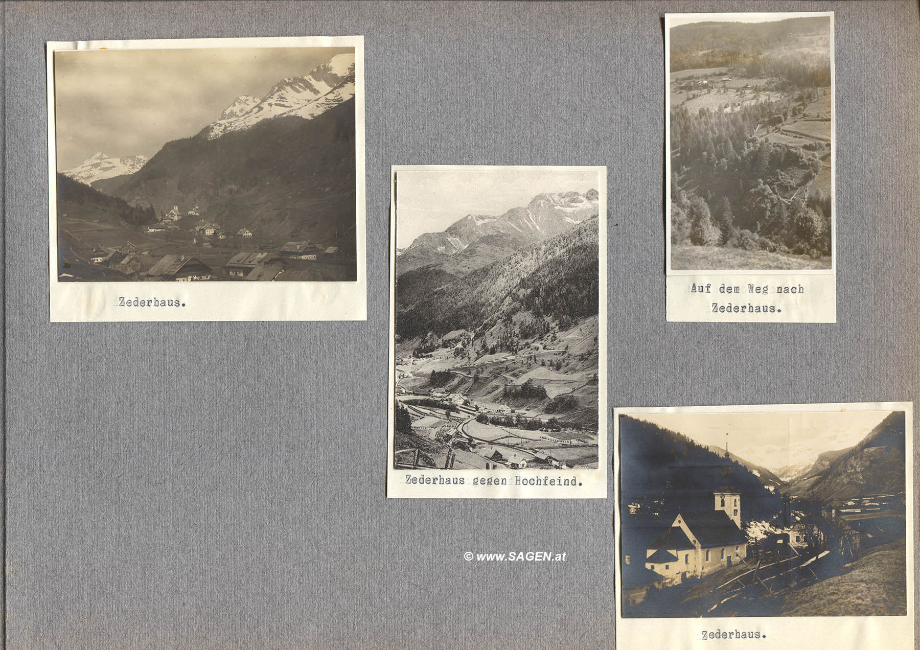 Mein Sommer 1929 - Fotoalbum und Tagebuch