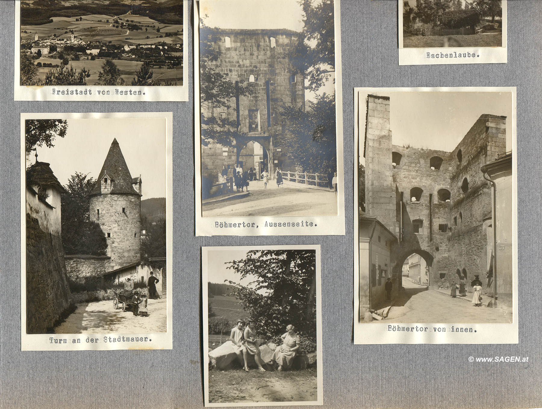 Mein Sommer 1929 - Fotoalbum und Tagebuch