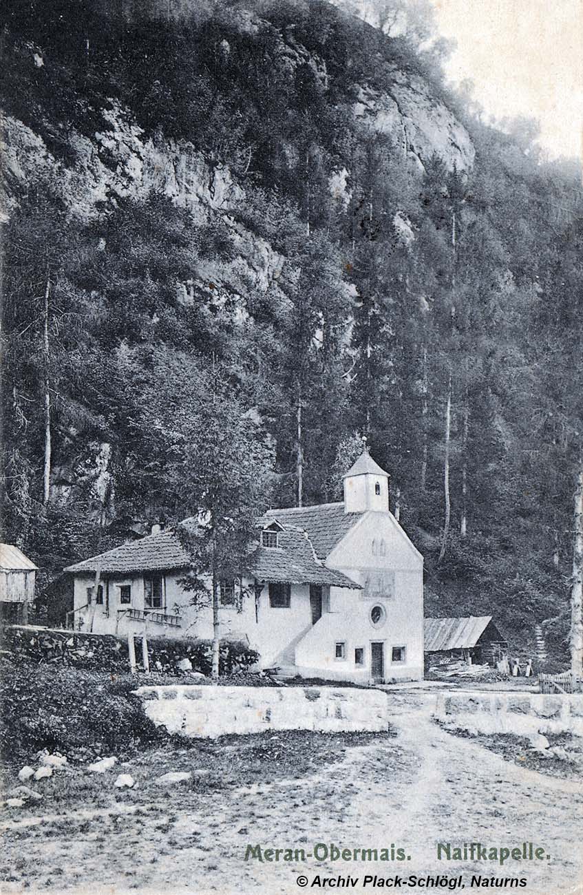 Meran-Obermais, Naifkapelle 1906