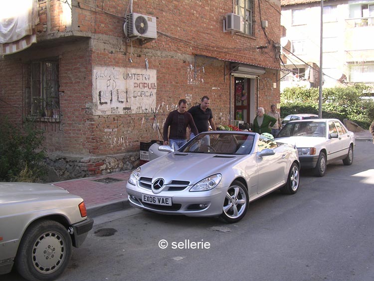 Mercedes in Tirana