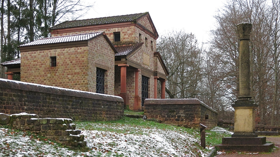 Merkurtempel und Jupitersäule