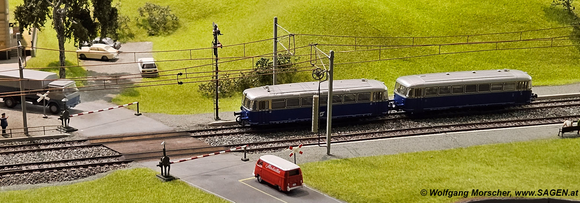 Modellbahn im Lokpark Ampflwang