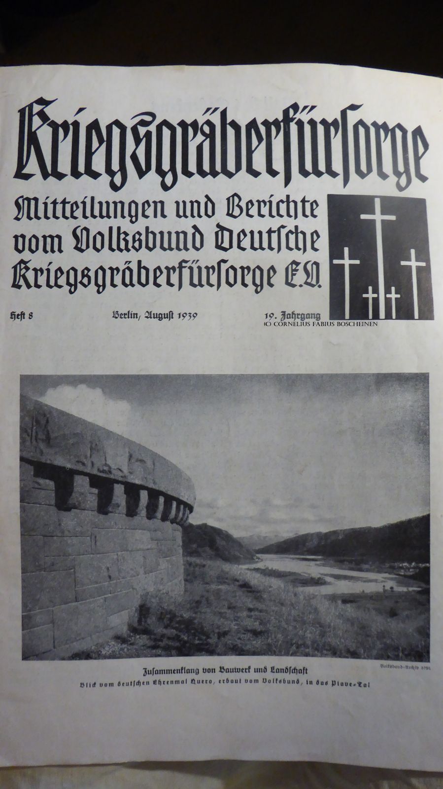 Monats-und Werbeschrift der Kriegsgräberfürsorge.