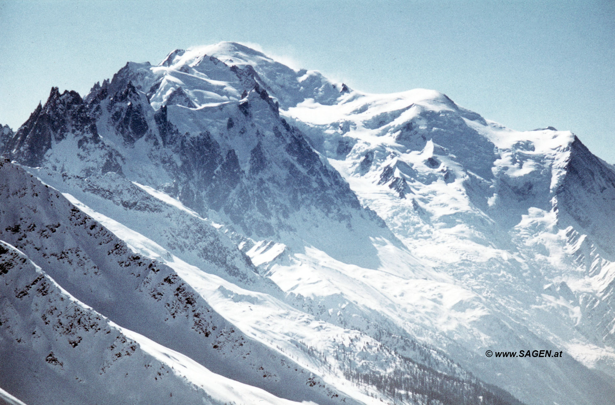 Mont Blanc März 1985