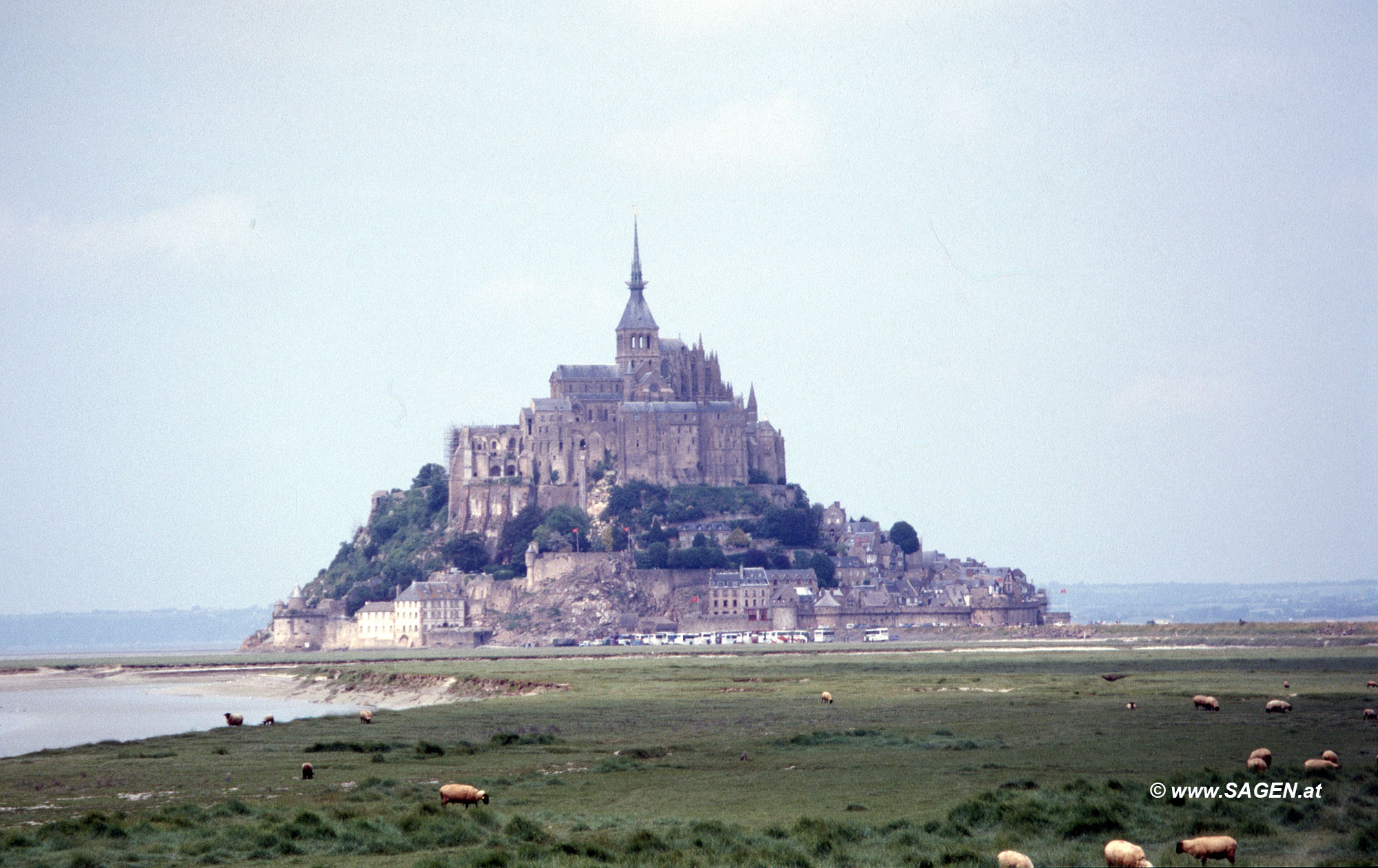 Mont-Saint-Michel, 1970er Jahre