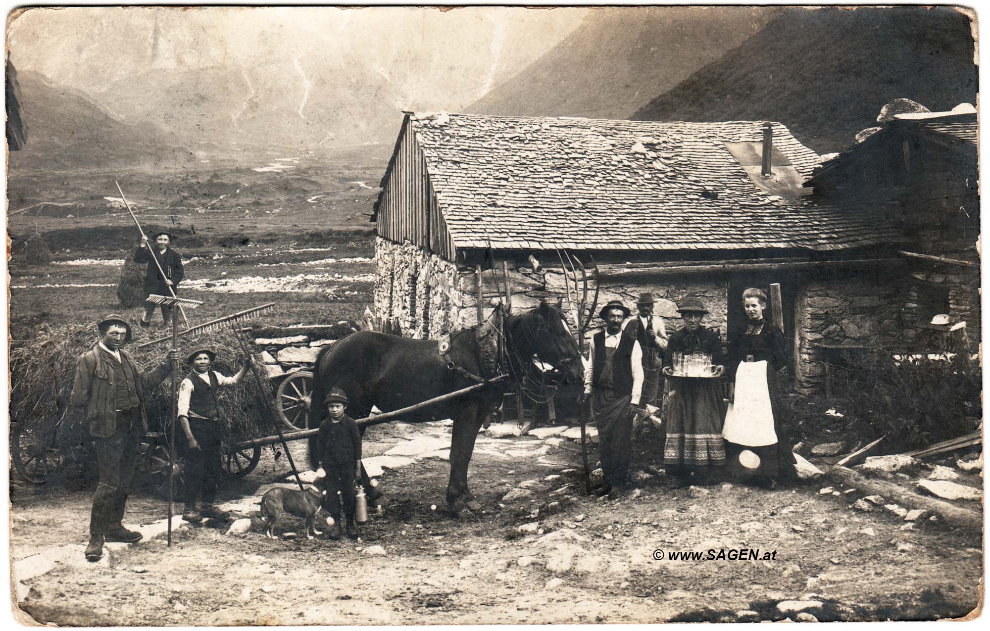 Moserhütte am Nassfeld bei Gastein, Salzburg