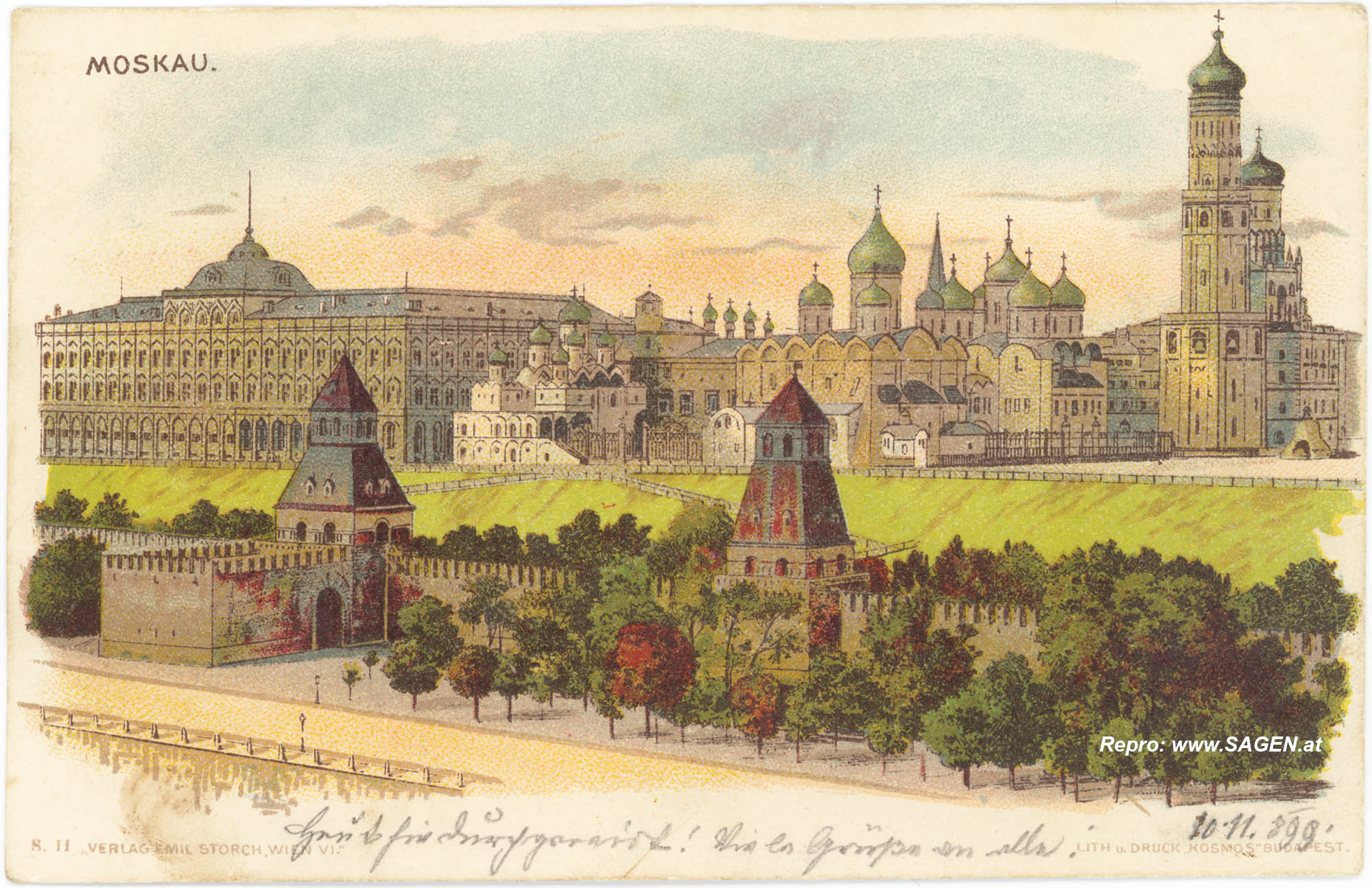 Moskau Kreml 1899
