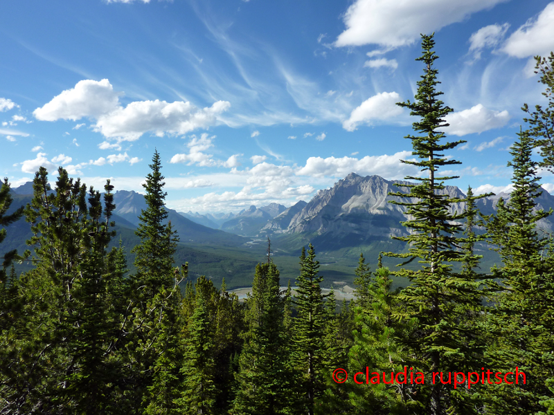 Mount Sarbach Trail, Banff Nationalpark, Alberta, Canada
