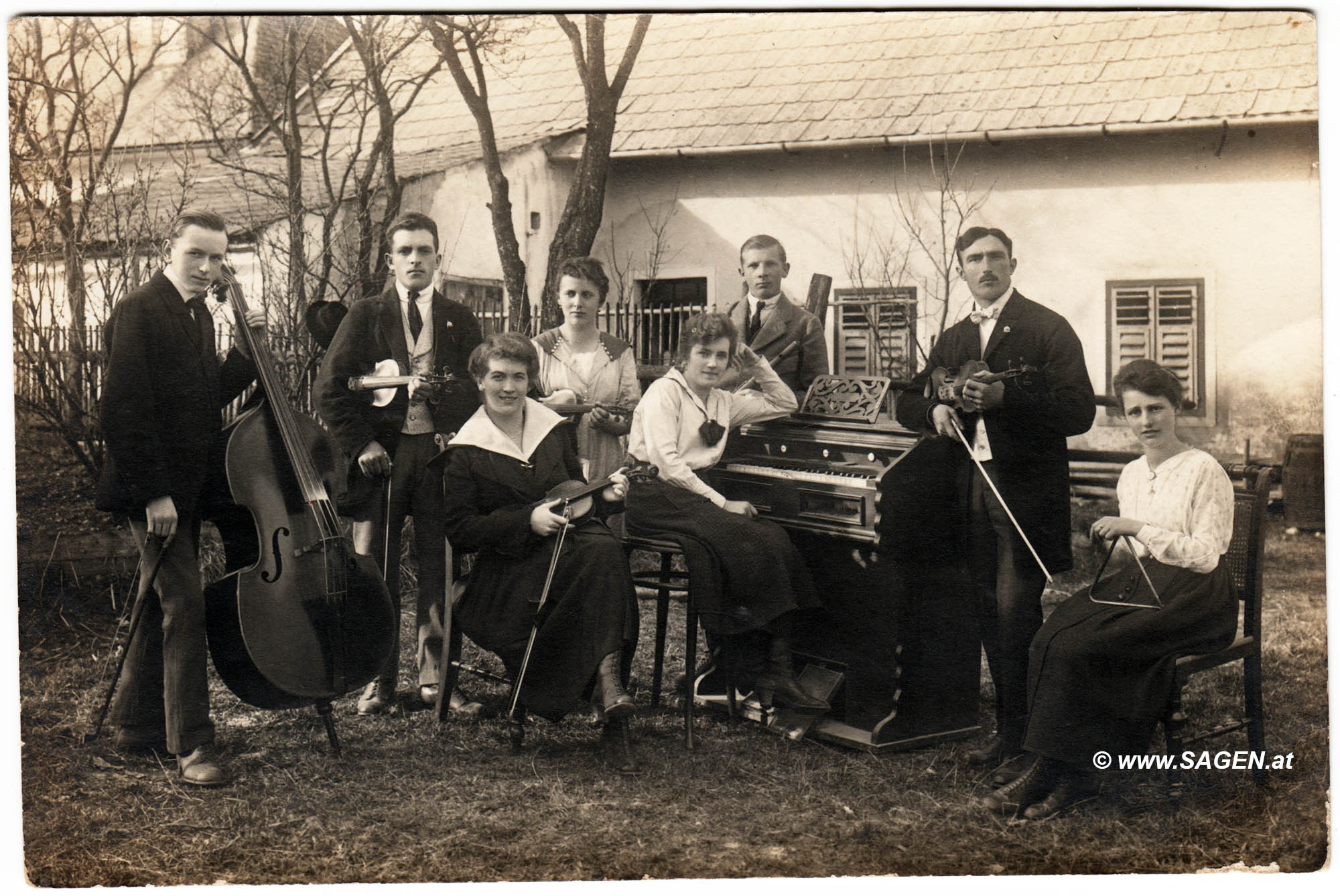 Musiker, vermutlich 1930er