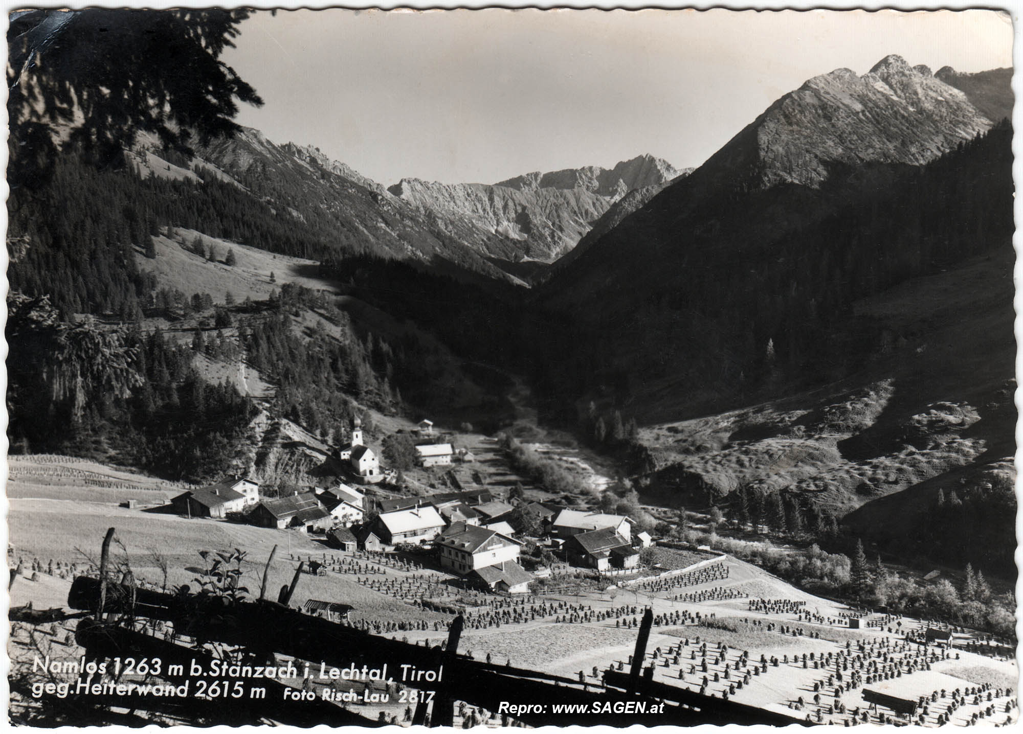 Namlos bei Stanzach im Lechtal, Tirol