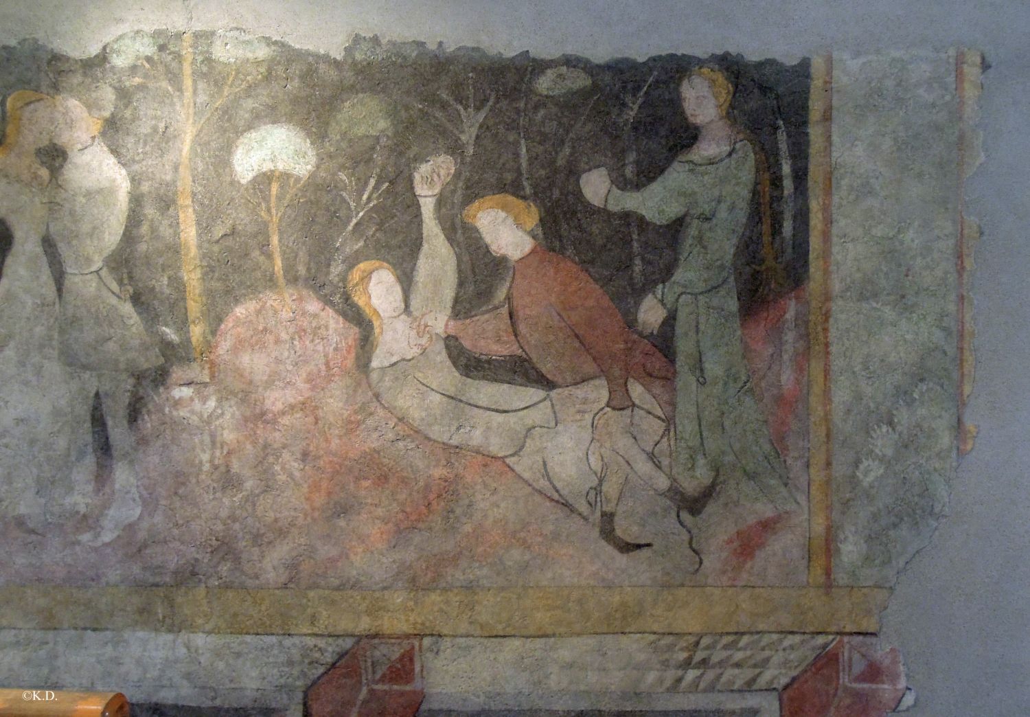 Neidhart-Fresken: Spiegelraub