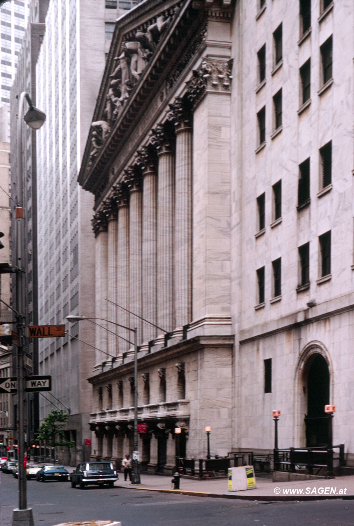 New York Stock Exchange im Jahr 1973