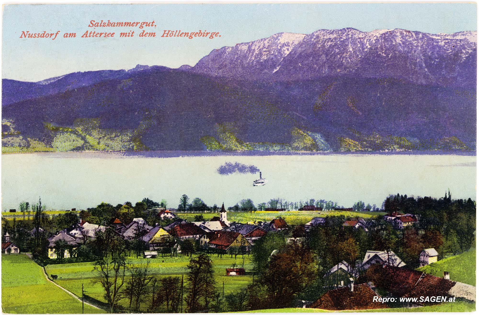Nußdorf am Attersee 1913