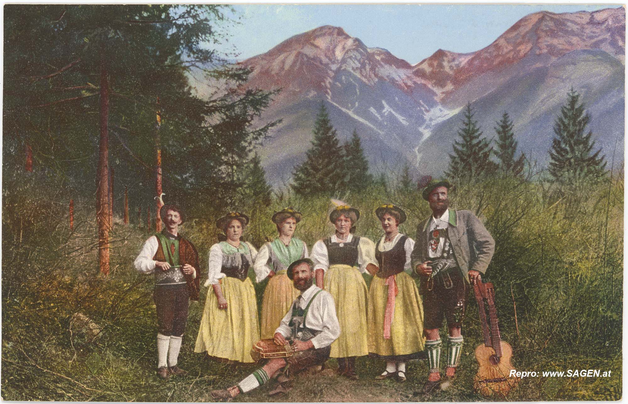 Original-Tiroler-Konzertsänger- und Schuhplattltänzer-Gesellschaft Lex Höpperger aus Rum bei Innsbruck